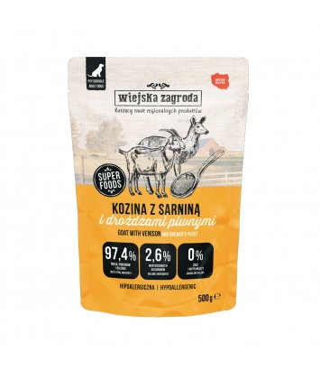 Wiejska Zagroda  Kozina z sarniną  500g