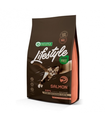 Nature's Protection Lifestyle GF Salmon Kitten 7kg