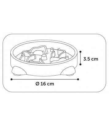 Miska Slow feeder S