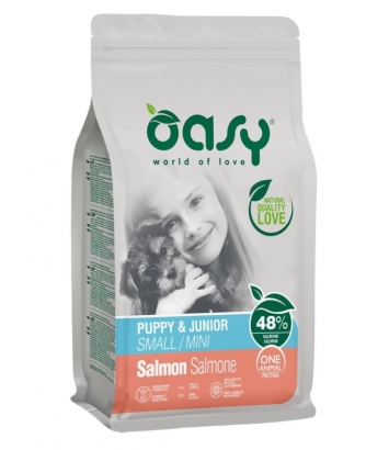 Oasy One Protein Puppy Mini/Small Salmon 2,5kg