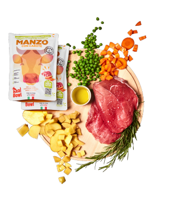 Real Bowl Wołowina worek 14 saszetek 700g