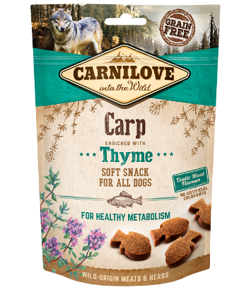 Carnilove Soft Snack Carp & Thyme - 200g