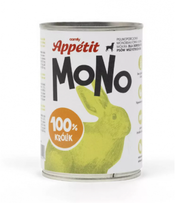 Comfy Appetit Mono, Królik 400g