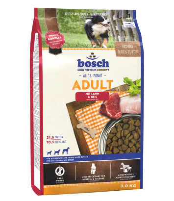 Bosch Adult Lamb & Rice - 3kg