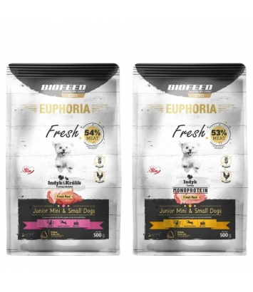Euphoria Fresh Junior XS/S 2x500g