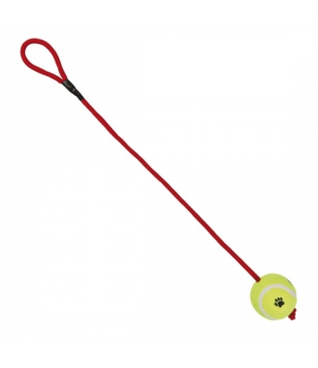 Piłka tenisowa - ze sznurem - 50cm