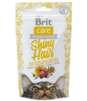 Brit Care Cat Snack Shiny Hair 50g