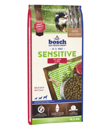 Bosch Sensitive Lamb & Rice 15kg