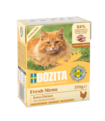Bozita Sterilised kawałki mięsa w sosie z kurczakiem 370g