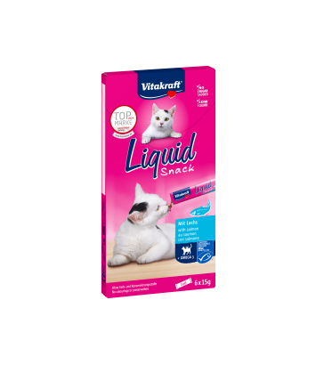 Vitakraft Cat Liquid Snack Łosoś