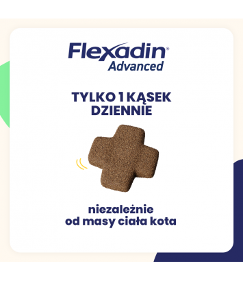 Flexadin Advanced dla kotów 30 kęsków