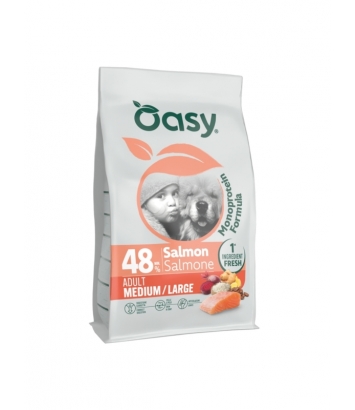 Oasy Mono 10kg AD M/L Łosoś