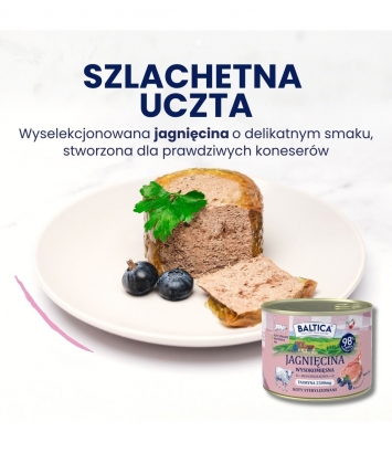 Baltica Mono jagnięcina 185g