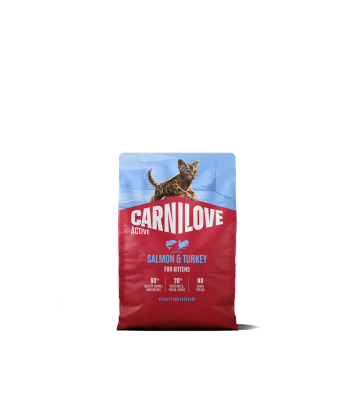 Carnilove Cat 2kg Active Kitten Salmon, Turkey