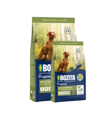 Bozita Original Adult Flavour+ 12kg + 3kg