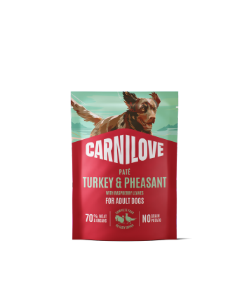 Carnilove Dog saszetka 300 g Indyk, bażant