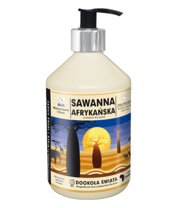 Szampon Super Beno Sawanna Afrykańska Biała i jasna sierść 400ml