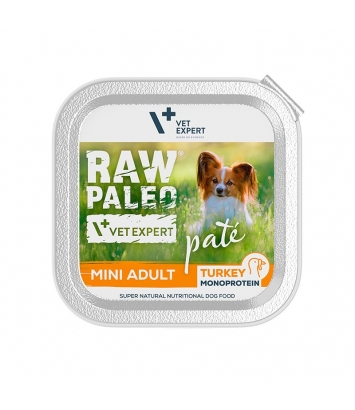 Raw Paleo Pate Mini Adult Turkey 150g