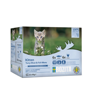 Bozita Kitten Multibox 12x85g