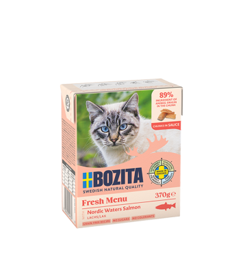 Bozita kawałki w sosie z łososiem 370g