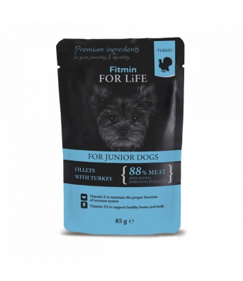 Fitmin For Life Junior Dogs Turkey 85g