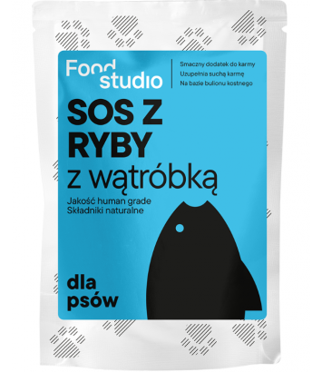 Food Studio Chefs Sos dla psów Ryba 100ml