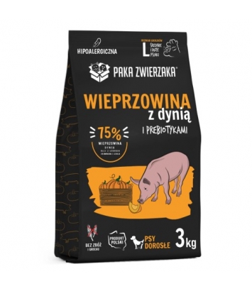 Paka Zwierzaka Wieprzowina z dynią L 3kg