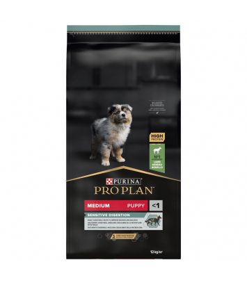 Purina Pro Plan Puppy Medium Sensitive Digestion Lamb 12kg