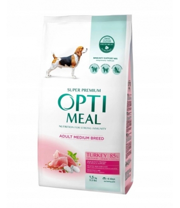 OptiMeal Dog Medium Indyk 1,5kg