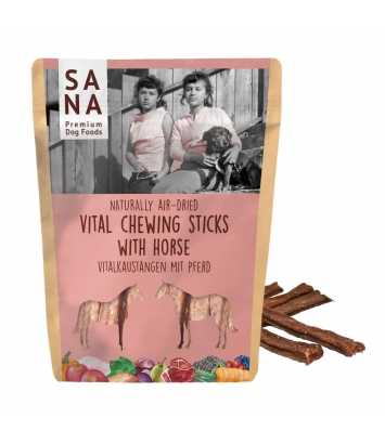 SANADog Chewing Sticks Horse 150g
