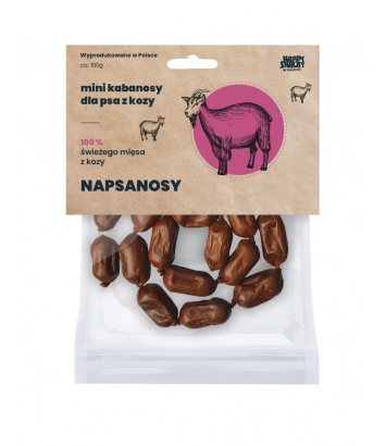 Napsanosy Mini kabanosy z kozy 100g