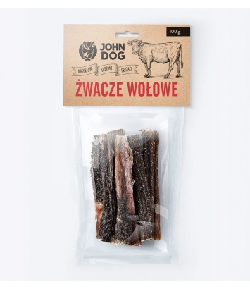 John Dog Żwacze wołowe 100g