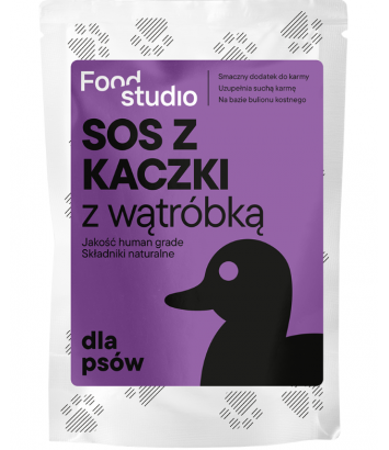 Food Studio Chefs Sos dla psów Kaczka100ml