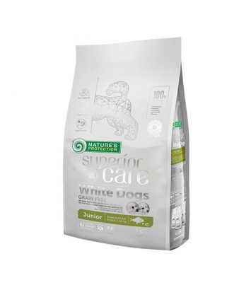 Nature's Protection Superior Care White Junior Small 10kg Fish