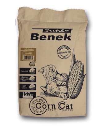 Super Benek Corn Cat Golden 25l