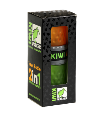 Kiwi Walker TRAVEL BOTTLE 2in1