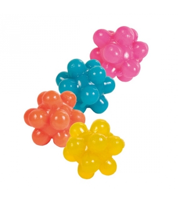 Piłeczka gumowa, z wypustkami - 3,5cm
