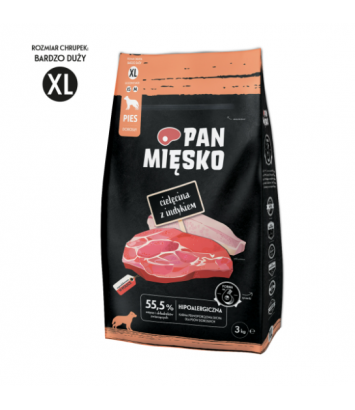 Pan Mięsko Cielęcina z indykiem XL 3kg