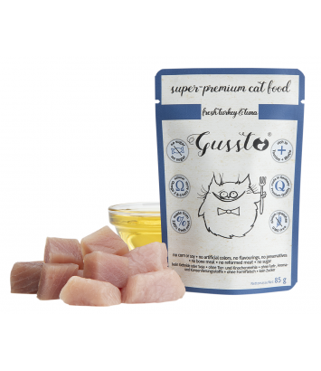 Gussto Fresh Turkey & Tuna 85g