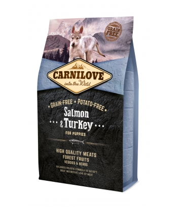 Carnilove Puppies Salmon & Turkey 4kg