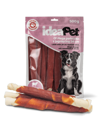 Mega pałeczka z jagnięciną 24cm 500g