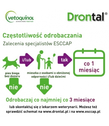 Drontal Dog Flavour 2 tabletki dla psów