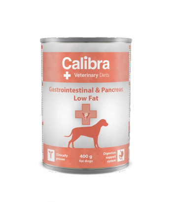Calibra Dog Veterinary Diet Gastrointestinal Low Fat 400g