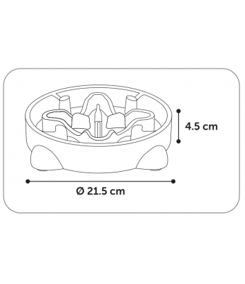 Miska Slow feeder M