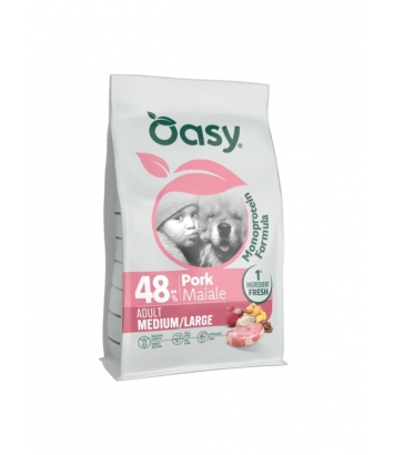 Oasy Mono 2kg AD M/L Wieprzowina