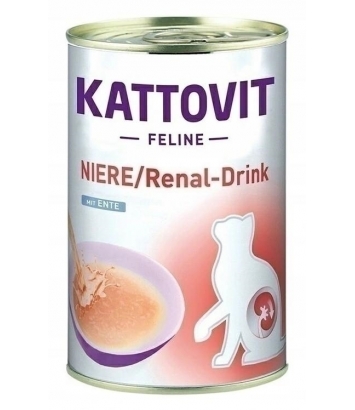 Kattovit Drink Renal z kaczką 135ml