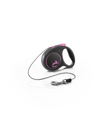 Flexi Black Design XS 3m linka