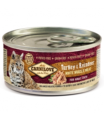 Carnilove Adult Turkey & Reindeer 100g