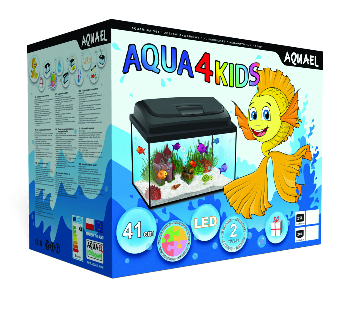 Zestaw Akwariowy Aqua4Kids Owal 20l / Zestawy Akwariowe / Akwaria ...