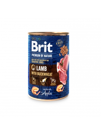 Brit Premium by Nature Adult Lamb & Buckwheat 400g